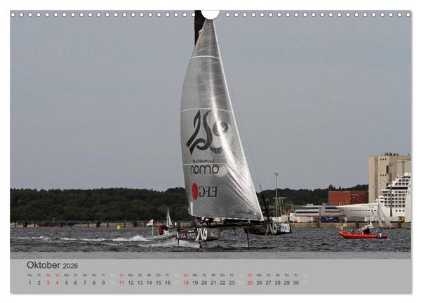 Produktbild: High Speed Katamarane - Schwebend ans Limit (Wandkalender 2026 DIN A3 quer), CALVENDO Monatskalender