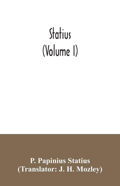 Produktbild: Statius (Volume I)
