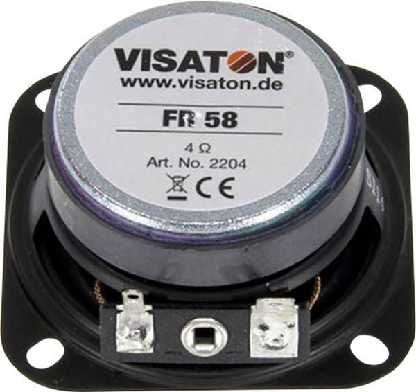 Produktbild: Visaton FR 58 - 4 Ohm 2.3 Zoll 5.8cm Breitb&auml;nder 10W 4Ω