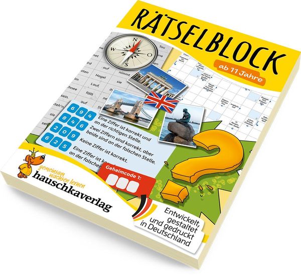Produktbild: R&auml;tselblock ab 11 Jahre