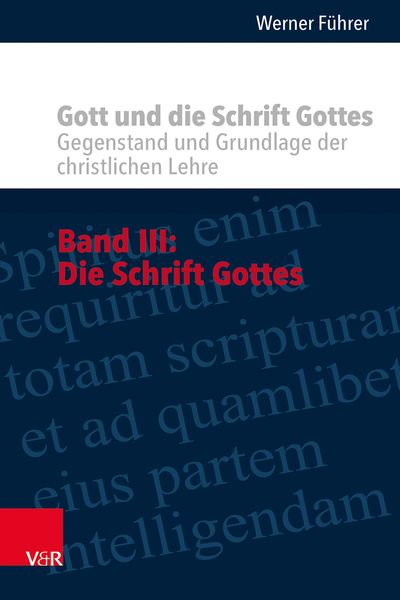 Produktbild: Gott und die Schrift Gottes