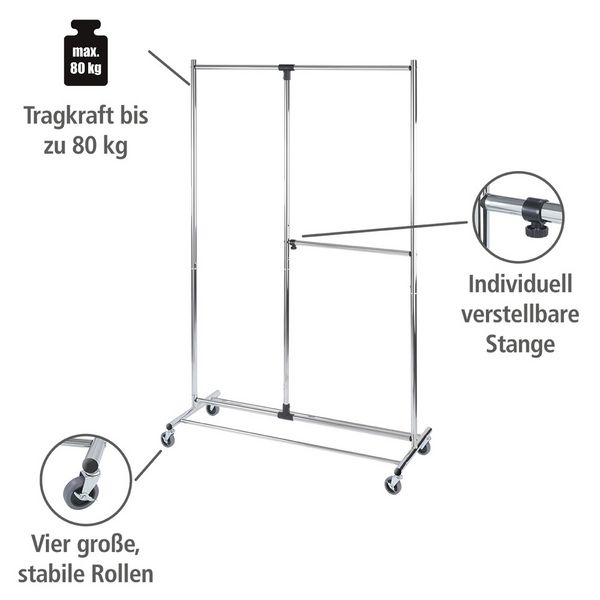 Produktbild: Kleiderst&auml;nder Mod. Profissimo, individuell verstellbar