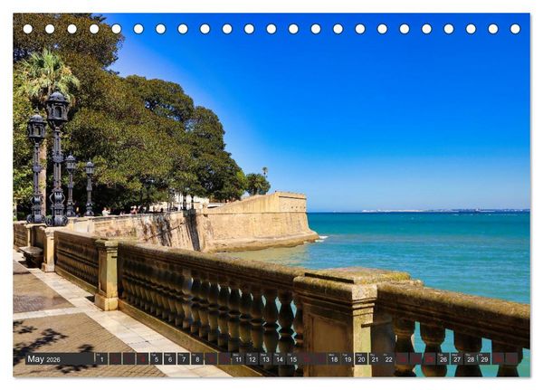 Produktbild: Andalusia sunny side of life (Desk Calendar 2026 DIN A5 landscape), CALVENDO 12 Month DeskCalendar