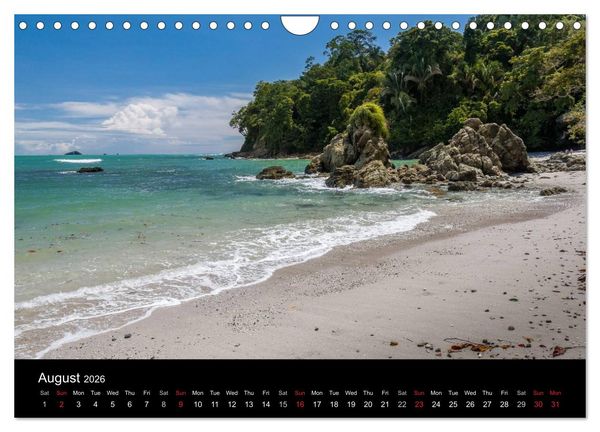 Produktbild: Costa Rica Colours and Light (Wall Calendar 2026 DIN A4 landscape), CALVENDO 12 Month Wall Calendar