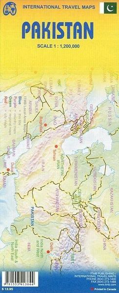 Produktbild: Pakistan 1 : 1 200 000