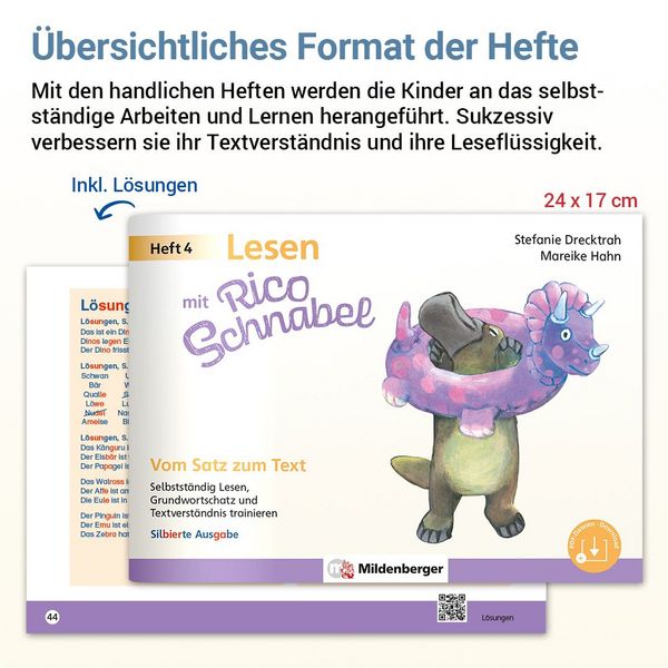 Produktbild: Lesen mit Rico Schnabel, Heft 4: Vom Satz zum Text