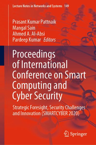 Produktbild: Proceedings of International Conference on Smart Computing and Cyber Security