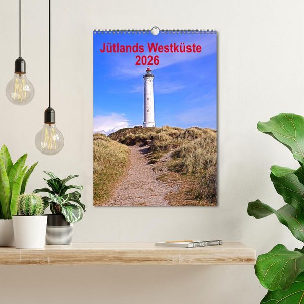 Produktbild: J&uuml;tlands Westk&uuml;ste 2026 (Wandkalender 2026 DIN A3 hoch), CALVENDO Monatskalender