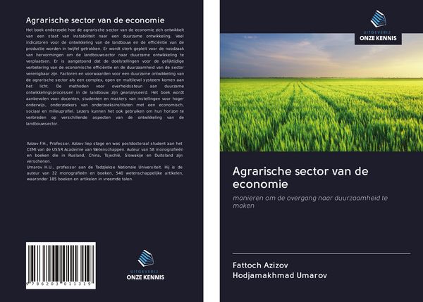 Produktbild: Agrarische sector van de economie