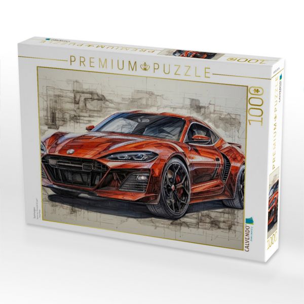 Produktbild: CALVENDO Puzzle Sportwagen | 1000 Teile Lege-Gr&ouml;&szlig;e 64x48cm Foto-Puzzle f&uuml;r gl&uuml;ckliche Stunden