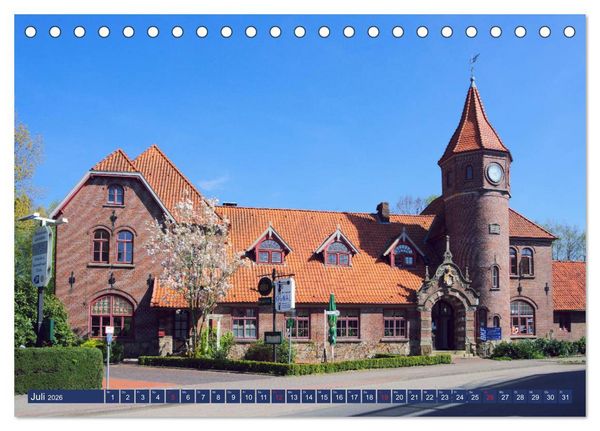 Produktbild: Sch&ouml;nes Ammerland (Tischkalender 2026 DIN A5 quer), CALVENDO Monatskalender