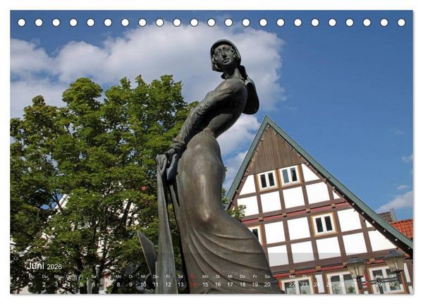 Produktbild: Blomberg in Lippe (Tischkalender 2026 DIN A5 quer), CALVENDO Monatskalender