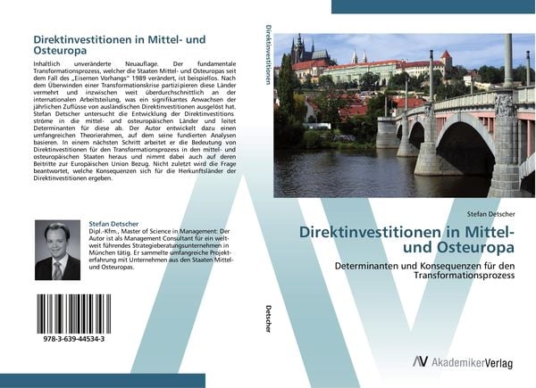 Direktinvestitionen in Mittel- und Osteuropa, Taschenbuch von Stefan Detscher, AV Akademikerverlag, 9783639445343