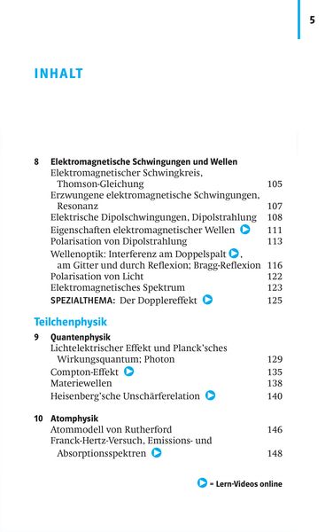 Produktbild: Klett Sicher im Abi Kompakt-Wissen Physik