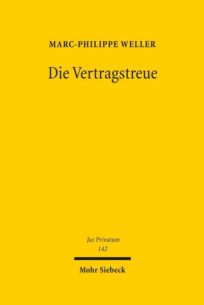 Produktbild: Die Vertragstreue