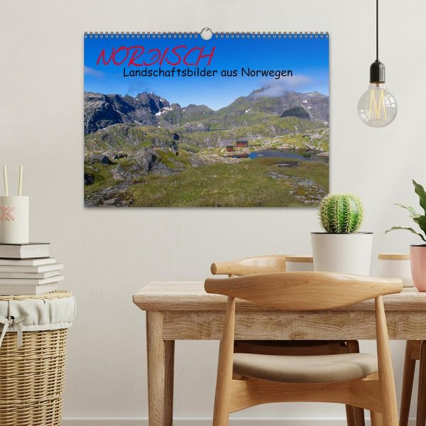 Produktbild: NORDISCH (Wandkalender 2026 DIN A3 quer), CALVENDO Monatskalender