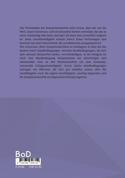 Produktbild: Komplementarit&auml;t