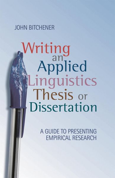 Produktbild: Writing an Applied Linguistics Thesis or Dissertation