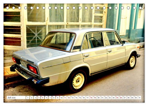 Produktbild: Shiguli - Der Auto-Star der UdSSR (Tischkalender 2026 DIN A5 quer), CALVENDO Monatskalender
