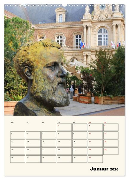 Produktbild: Amiens - Malerische, geschichtstr&auml;chtige Stadt (Wandkalender 2026 DIN A2 hoch), CALVENDO Monatskalender
