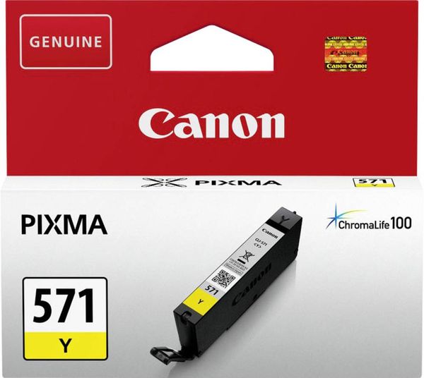 Canon Druckerpatrone CLI-571Y Original Gelb 0388C001