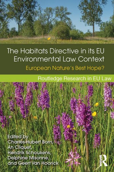 Produktbild: The Habitats Directive in its EU Environmental Law Context