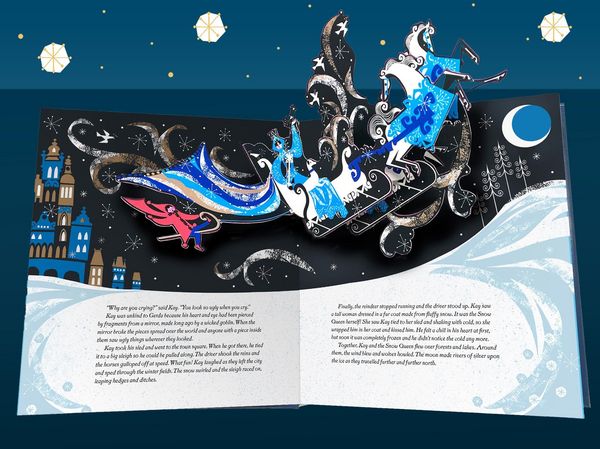 Produktbild: Die Schneek&ouml;nigin &ndash; Zauberhaftes Pop-up M&auml;rchenbuch