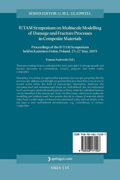 Produktbild: IUTAM Symposium on Multiscale Modelling of Damage and Fracture Processes in Composite Materials