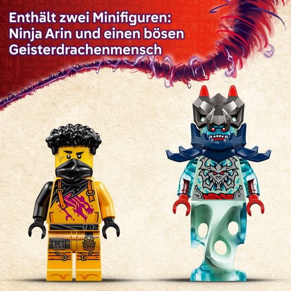 Produktbild: LEGO NINJAGO Arins Spinjitzumech - Spielset mit 2 Minifiguren - 71839
