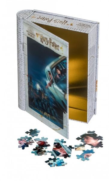 Produktbild: Philos 9043 - Philos 9042 - Wizarding World, Harry Potter, Harry & Ron, 3D-Puzzle in Sammlerbox, 300 Teile