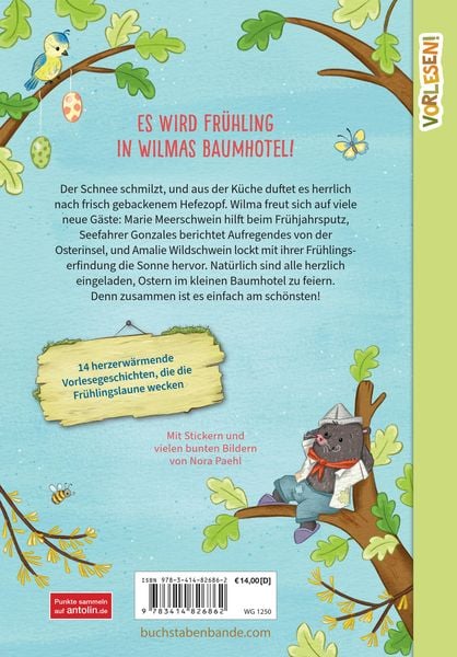 Produktbild: Wilma Walnuss - Fr&uuml;hling im kleinen Baumhotel (Band 2)