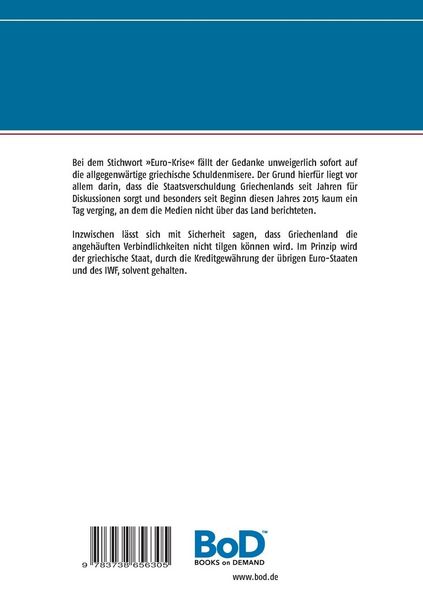 Produktbild: Von der Euro-Krise zur Griechenland-Krise
