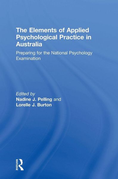 Produktbild: The Elements of Applied Psychological Practice in Australia