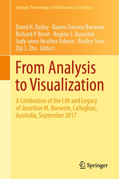 Produktbild: From Analysis to Visualization