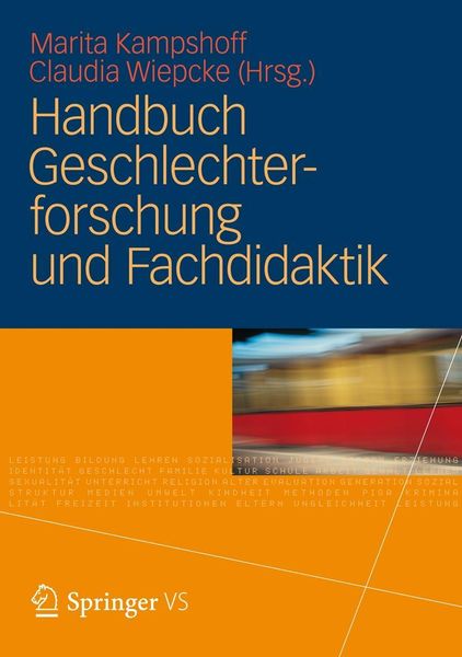 Produktbild: Handbuch Geschlechterforschung und Fachdidaktik
