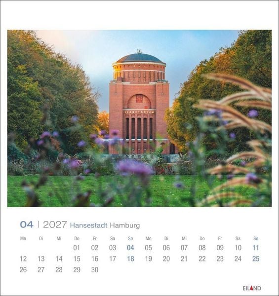 Produktbild: Hansestadt Hamburg Postkartenkalender 2027