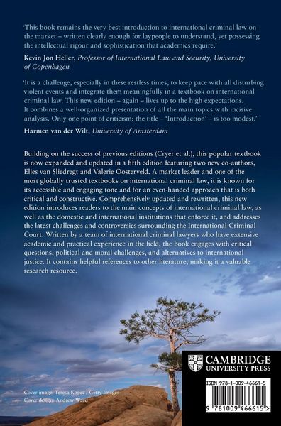 Produktbild: An Introduction to International Criminal Law and Procedure