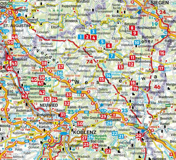 Produktbild: ROTHER Wanderf&uuml;hrer Westerwald