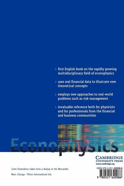 Produktbild: Introduction to Econophysics