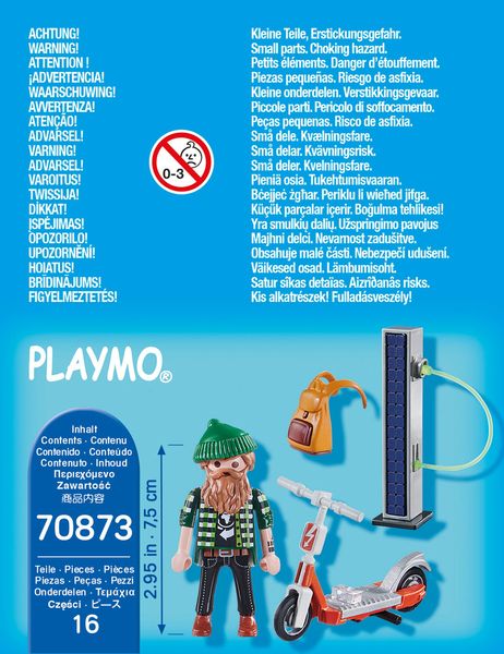 Playmobil® 70873 Hipster mit E-Roller