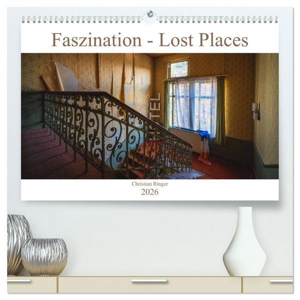 Produktbild: Faszination - Lost Places (hochwertiger Premium Wandkalender 2026 DIN A2 quer), Kunstdruck in Hochglanz