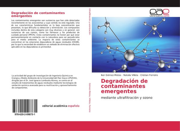 Produktbild: Degradaci&oacute;n de contaminantes emergentes