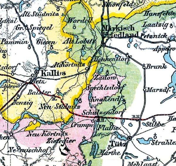 Produktbild: Provinz POMMERN - um 1903 [gerollt]