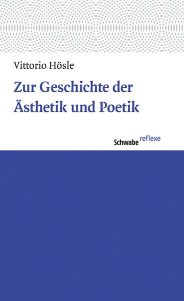 Produktbild: Zur Geschichte der &Auml;sthetik und Poetik