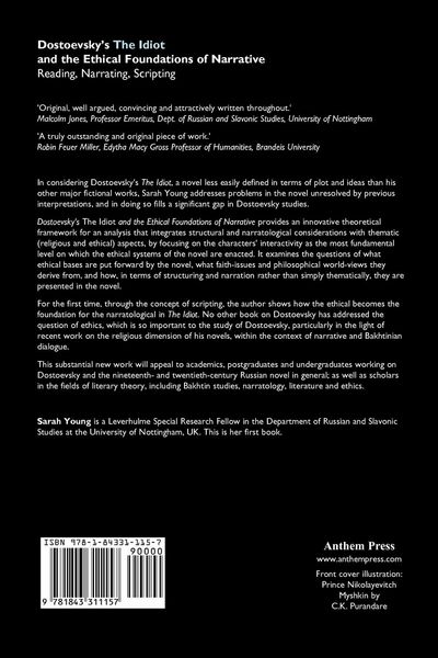 Produktbild: Dostoevsky's The Idiot and the Ethical Foundations of Narrative