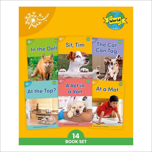 Produktbild: Phonic Books Dandelion World Stages 1-7