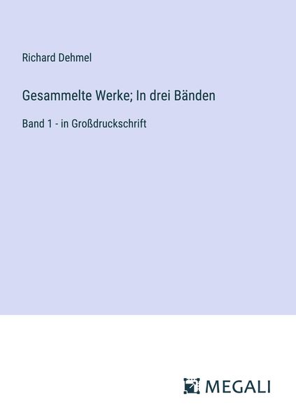 Produktbild: Gesammelte Werke; In drei B&auml;nden
