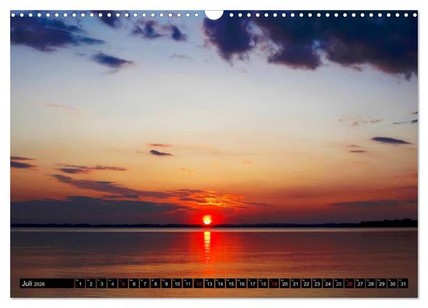 Produktbild: Am sch&ouml;nen Chiemsee (Wandkalender 2026 DIN A3 quer), CALVENDO Monatskalender