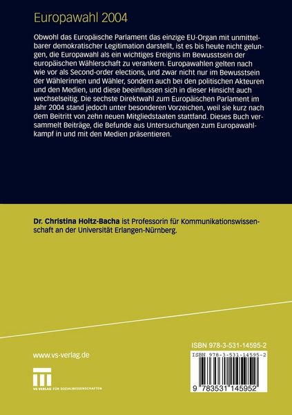 Produktbild: Europawahl 2004