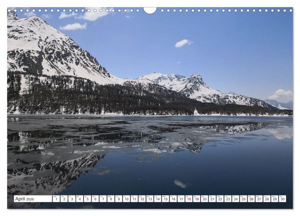 Produktbild: Engadine 2026 - Nature and landscapes (Wall Calendar 2026 DIN A3 landscape), CALVENDO 12 Month Wall Calendar